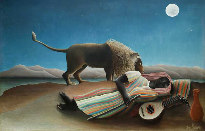 The Sleeping Gypsy, by Henri Rousseau (1897)