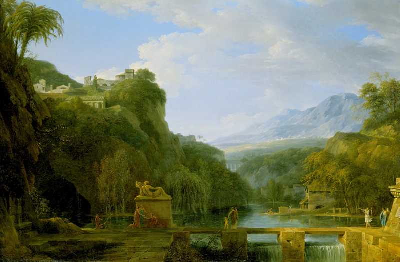 Landscape of Ancient Greece, by Pierre Henri de Valenciennes