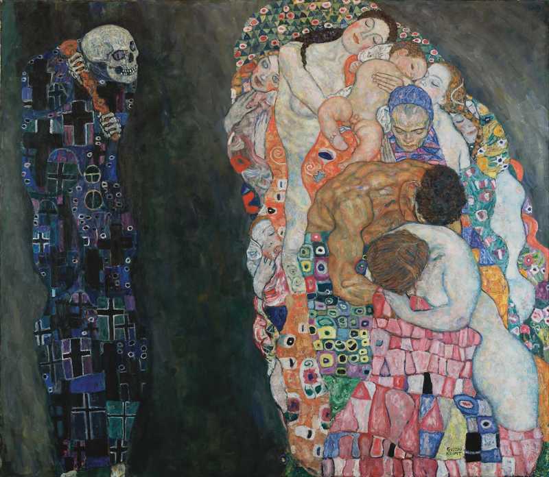 Death and Life, Gustav Klimt, 1910 - 1915