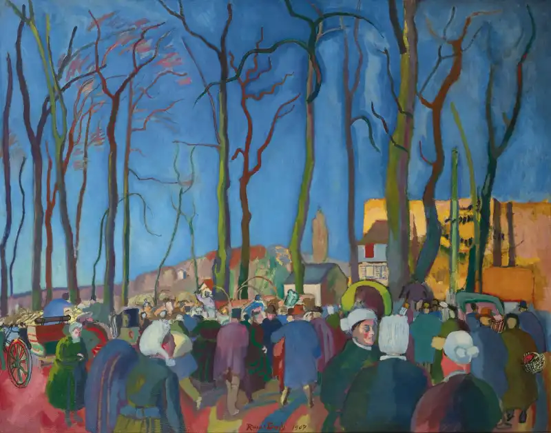 The Onion Market by Raoul Dufy (1907)