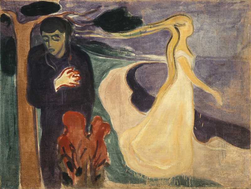 Separation, by Edvard Munch (1896)