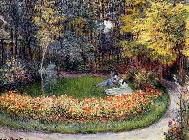In the Garden, Claude Monet (1875)